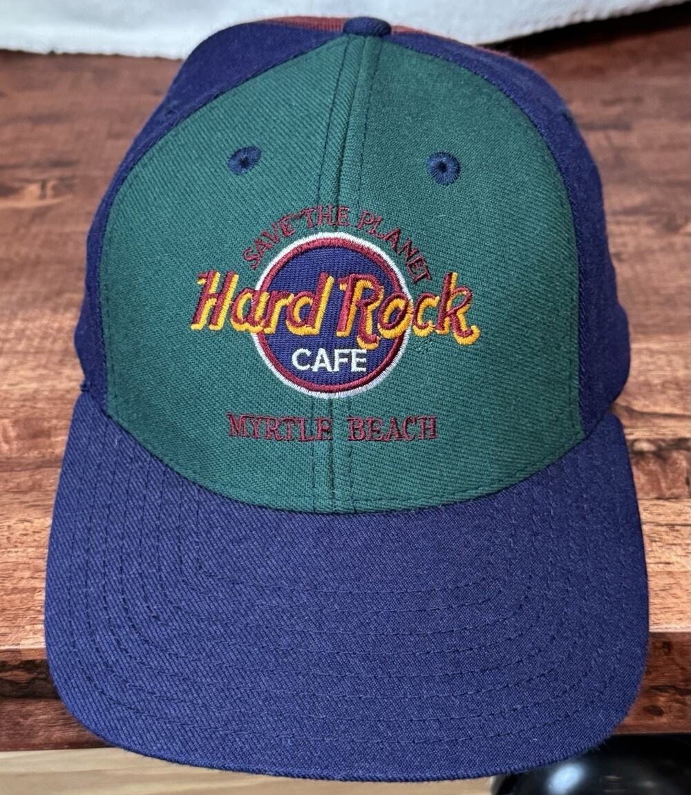 Hard Rock Cafe Myrtle Beach Love All Serve All Adjustable Hat